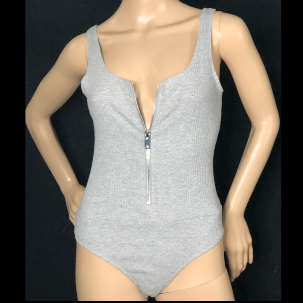 Makers of Dreams Front Zip Bodysuit